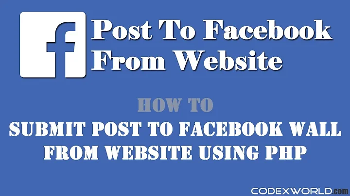 Post to Facebook Wall from Website using PHP
