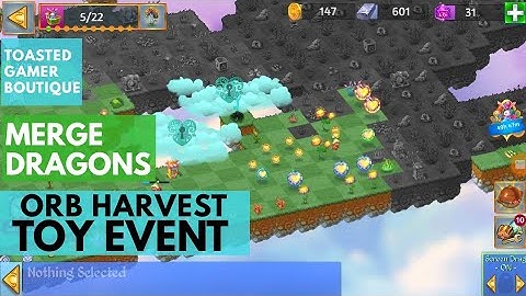 Merge Dragons Toy Event Harvesting Life Orbs