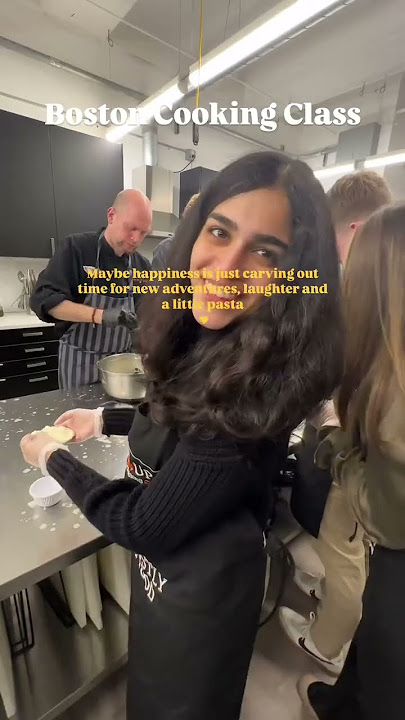 Italian Cooking Class in Boston | @vlog.ishh Finds Pasta Happiness ๐ฎ๐น๐