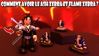 COMMENT AVOIR LE ASH ZEBRA ET FLAME ZEBRA SUR ADOPT ME 