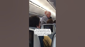 Touching video of former President Jimmy Carter resurfaces after his passing