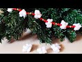 Crochet Christmas Popcorn Garland Tutorial.