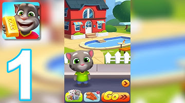Talking Tom Gold Run - Gameplay Walkthrough Part 1 - Tom