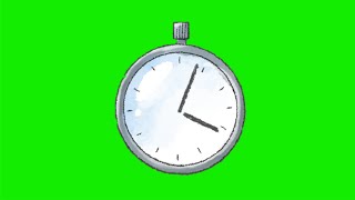 Clock Green Screen 7 Different Clock Styles
