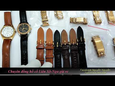 Video #4# [Nguyễn Nguyễn] Vài mẫu đồng hồ cổ Liên Xô ngày... - youtube