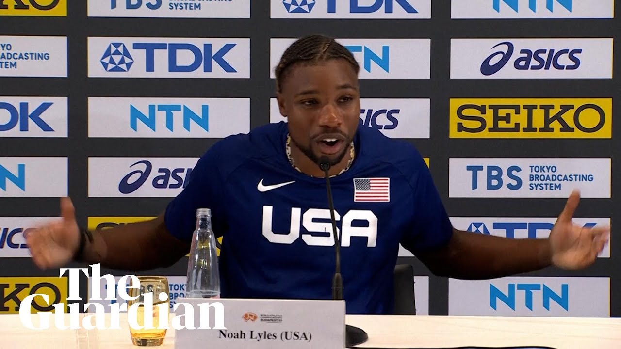 World champion of what?' Noah Lyles takes swipe at NBA players