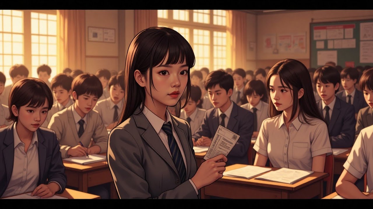 Renacida, no intercambié de nuevo la ficha de admisión al examen que mi hermana había tomado.