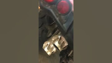 Can am outlander 1000 with dual rjwc exhaust