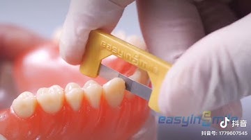 Dental Interproximal Reduction Enamel Strips Orthodontic IPR Kit Easyinsmile Reusable 10pc USD17.99