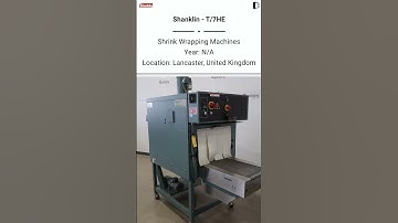 Used Shrink Wrapping Machine | Shanklin - T/7HE for SALE @Machinedalal