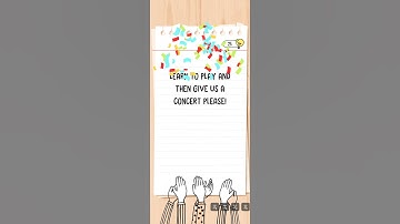 Brain test level 203 , Brain out , Stop his annoying music!