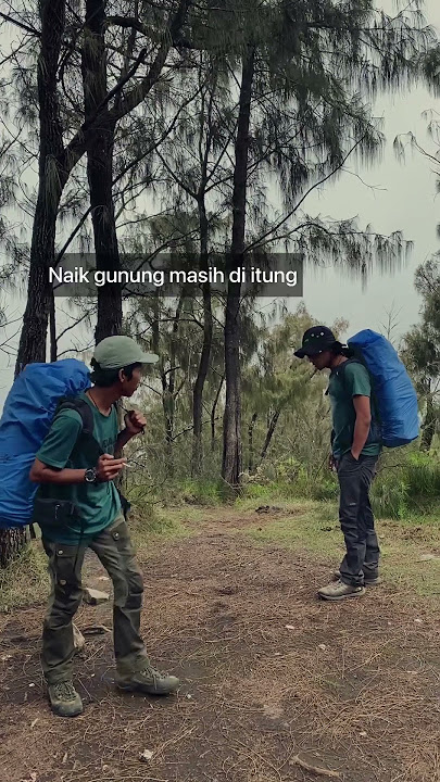 Dzawin brani banget nyenggol pendaki senior!!