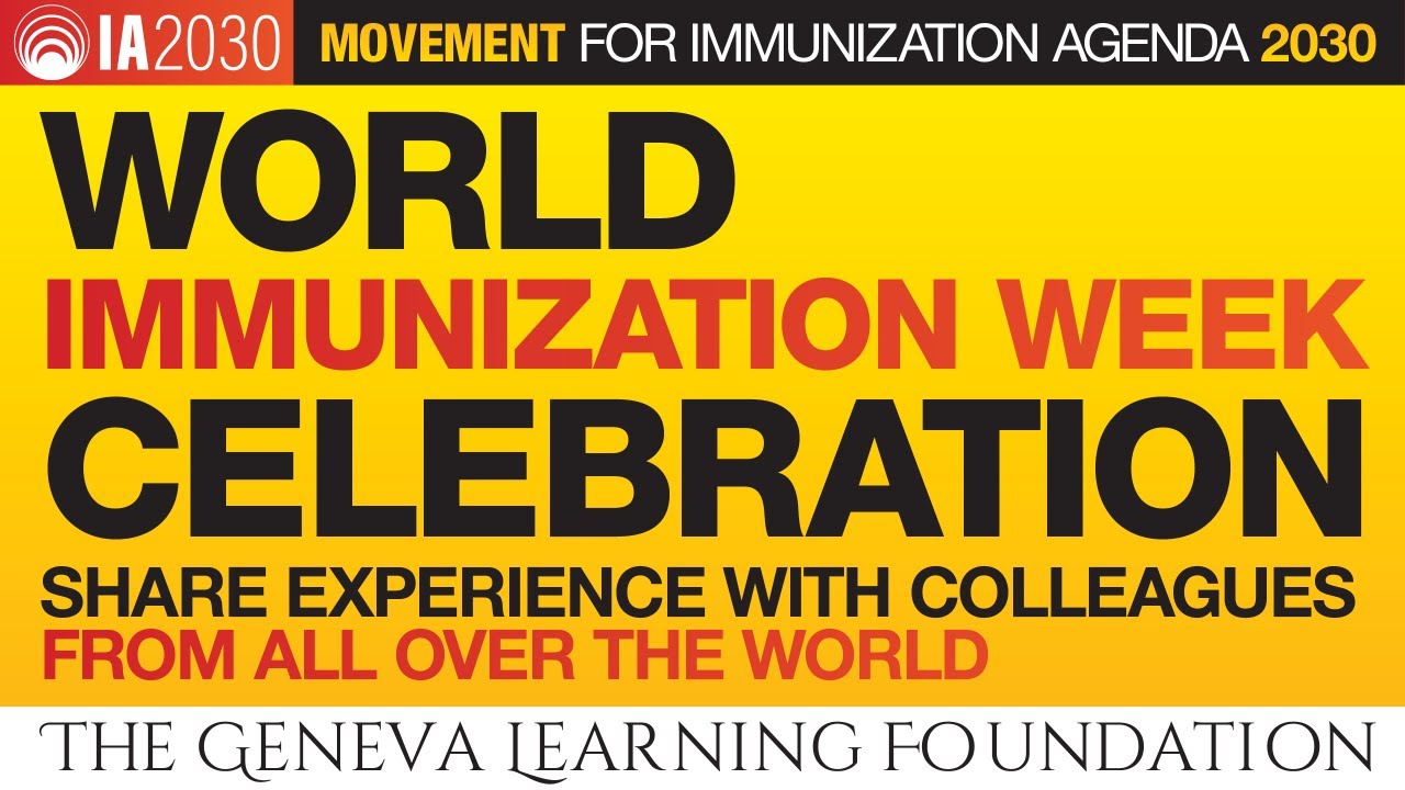 Special Event: World Immunization Week 2023 - YouTube