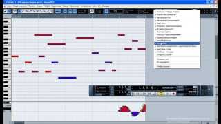 Cubase, урок 19. Клавишный редактор Cubase, урок 19. Клавишный редактор