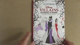 Art of Coloring: Disney Villains: 100 Images to Inspire Creativity and Relaxation flip through