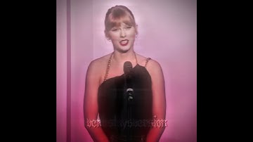 This is my fav Tay moment!!! #billieeilish #taylorswift #swiftie #edit #musicvideo