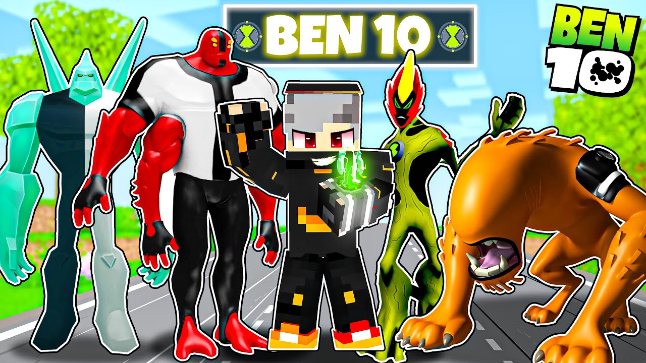 Paglaa Tech is BEN 10 ALIEN FORCE in Minecraft (Hindi) - YouTube