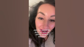 Did you know we have an app on Apple? 📲✨ Check it out through the link in our profile!