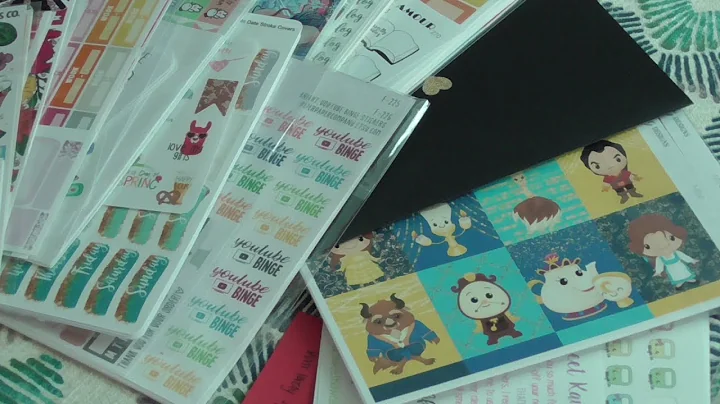 Massive Sticker Haul: Etsy (first time filming one)