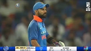 Virat Kohli 107(119) Vs West Indies • 3rd Odi In Pune 2018 • 4k / 60 Fps •