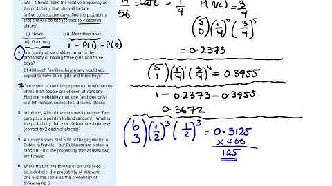 LC Probability #25 Bernoulli Trials