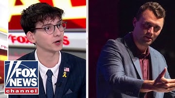 Teen vows to carry Charlie Kirk