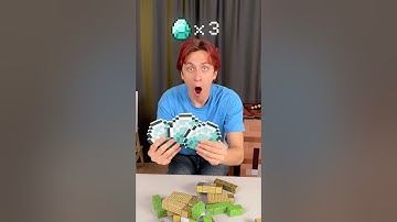 Building Minecraft House for Diamonds 💎