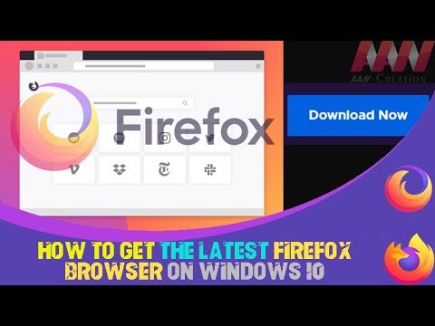 How to Get the Latest Firefox Browser on Windows 10 - YouTube