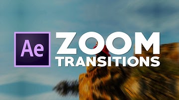 SIMPLE Zoom Transition Tutorial | Adobe After Effects CC