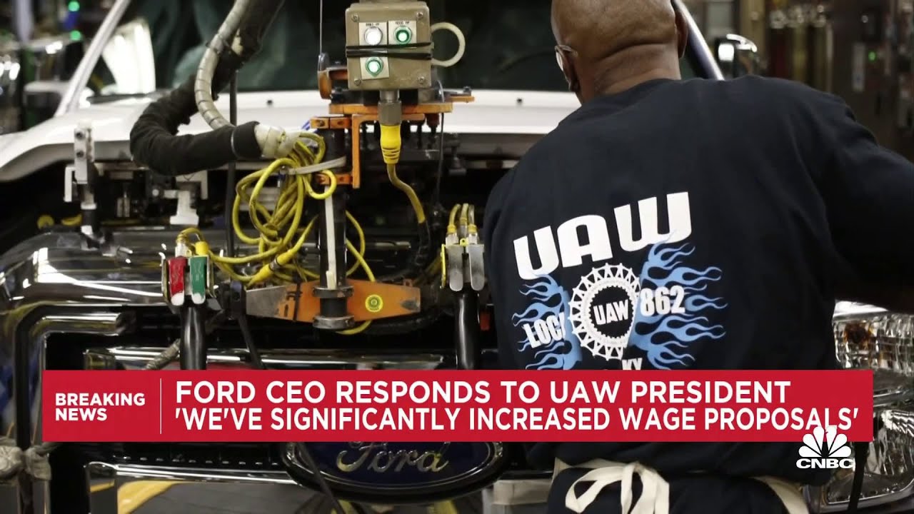 Read more about the article Ford CEO: We have yet to receive a legitimate counteroffer from UAW – CNBC Television