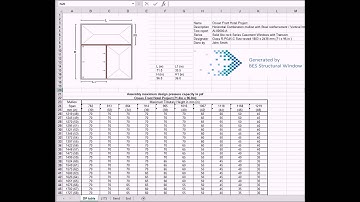Building Envelope Software - Structural Window