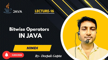Core Java part16 | Java Bitwise Operators Explained | AND, OR, XOR, NOT & Shifts in hindi