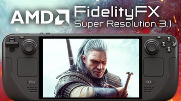 The Witcher 3 Steam Deck | FSR 3.1 Frame Generation Mod