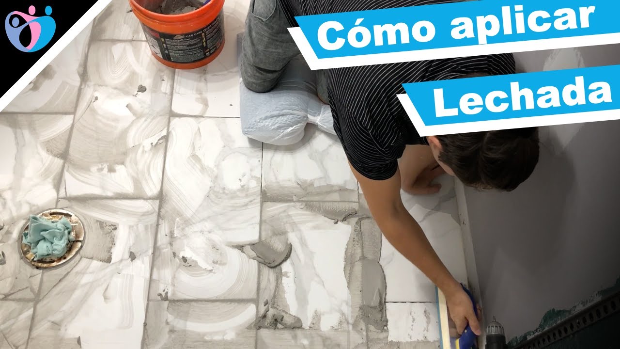 Cómo aplicar lechada a las baldosas del baño 