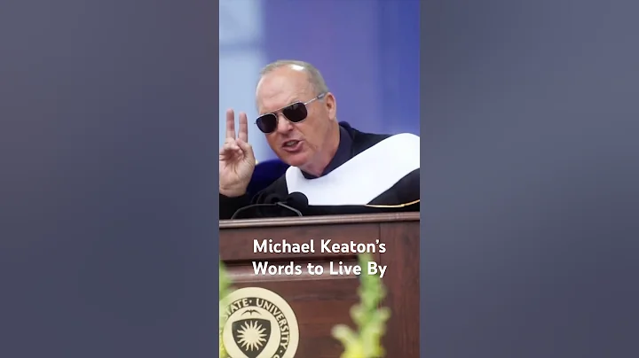 Michael Keaton’s memorable speech to graduates at Kent State University hits home like no other.