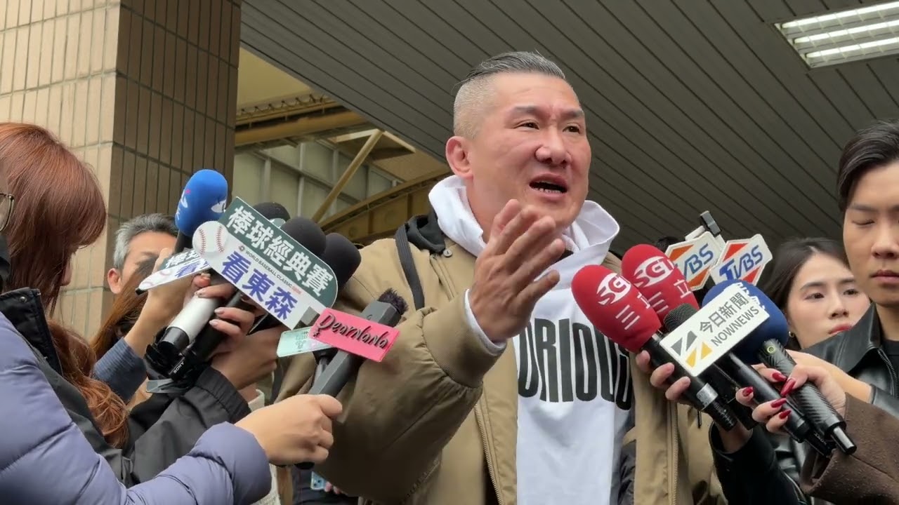 館長涉恐嚇案首開庭　陳之漢：檢察官很會寫故事 | 中央社即時影音