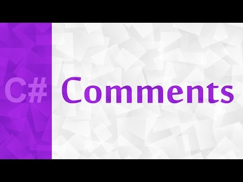 [C#] Comments | Single & Delimited Comments (aka Multiline)
