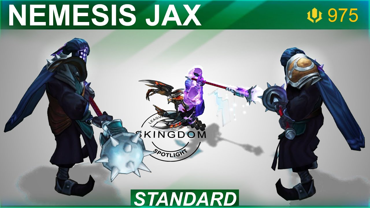 Nemesis Jax Skin Spotlight 2020 | SKingdom - League of Legends - YouTube