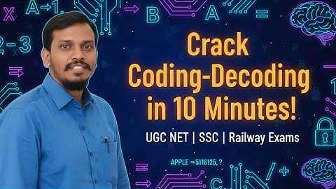 Coding Decoding Questions | Most Expected for UGC NET, SSC, Railway Exams| Mr. Mir Riyazul Haque