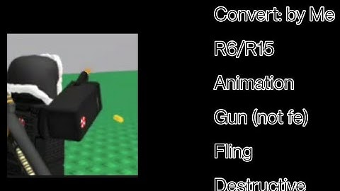 Roblox Scripts/FE Glock Gun (Flings, R6/R15, OP)