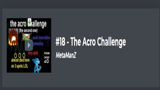 The Acro Challenge by Metamanz [challenge]