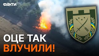 128 бригада ТРО ДАЄ ЖАРУ! Момент влучання по СКЛАДУ БК РАШИСТІВ