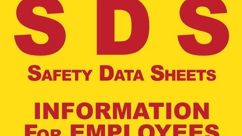 Safety Data Sheets-SDS