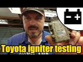 How to test a Toyota ignition igniter #1421