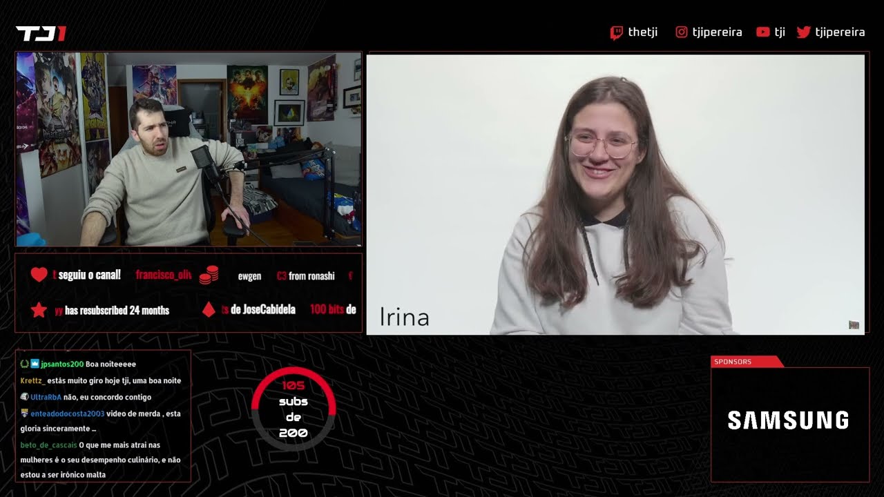 TJI REAGE A GLÓRIA DIAS 