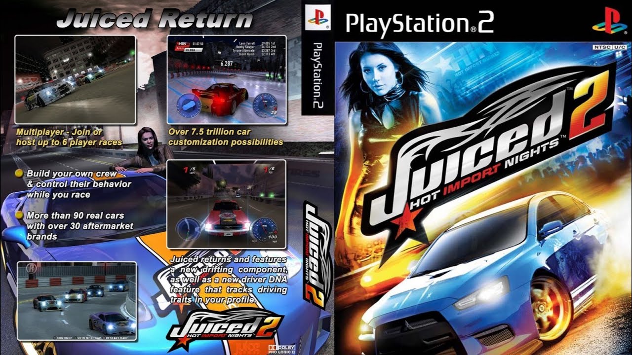 #InShot, Juiced 2, Playstation 2, Racing, Macchine, Motori, Potenza, Video,...