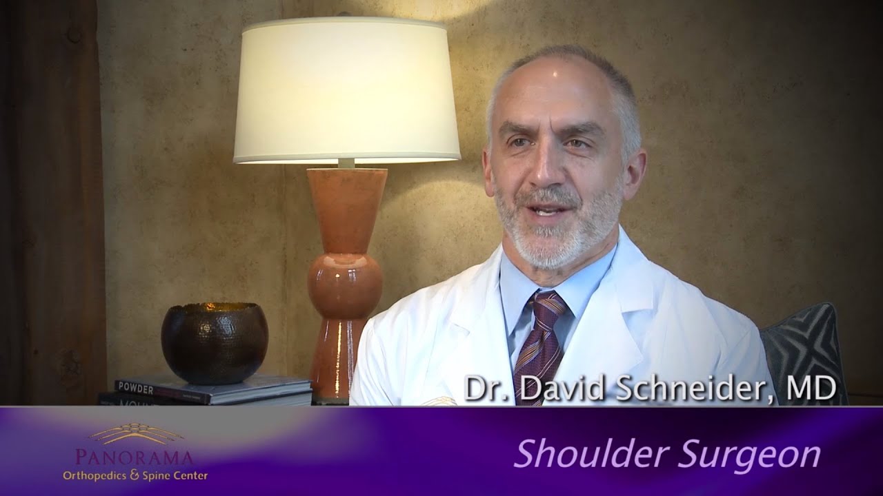 Dr. Schneider on Shoulder Surgery