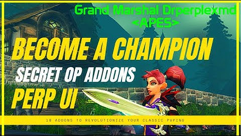 ULTIMATE CLASSIC WOW PVP ADDONS (PERPLEXITY UI)