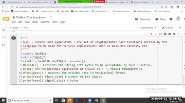 Introduction to SHA 256 Hash Function in a Blockchain using Python
