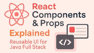 React Components & Props Explained | Reusable UI for Java Full Stack
